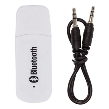 

Bluetooth Adapter USB Wireless Bluetooth Transmitter Receiver Music Audio for PC TV Car Hands-free 3.5mm AUX Adaptador