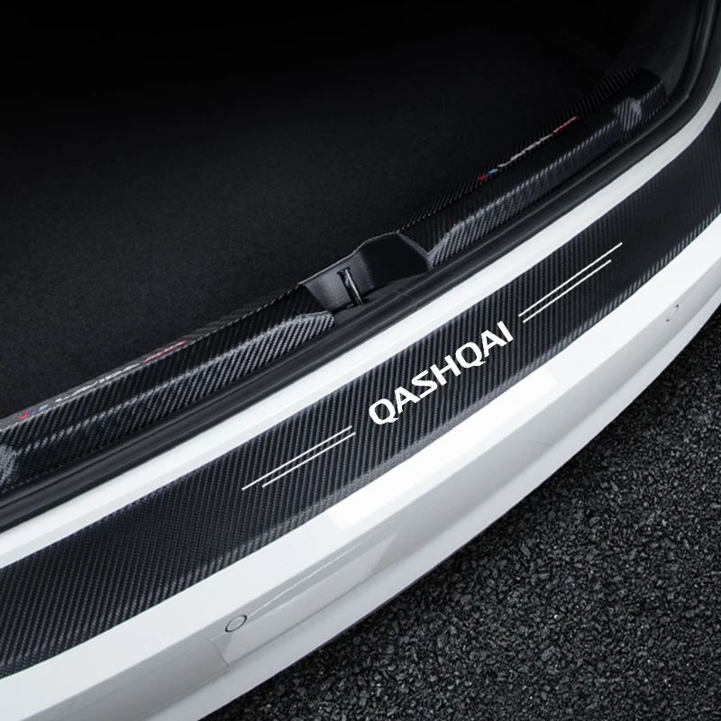 Наклейка на багажник автомобиля для Nissan Qashqai J10 J11 2008-2021 наклейка задний бампер из