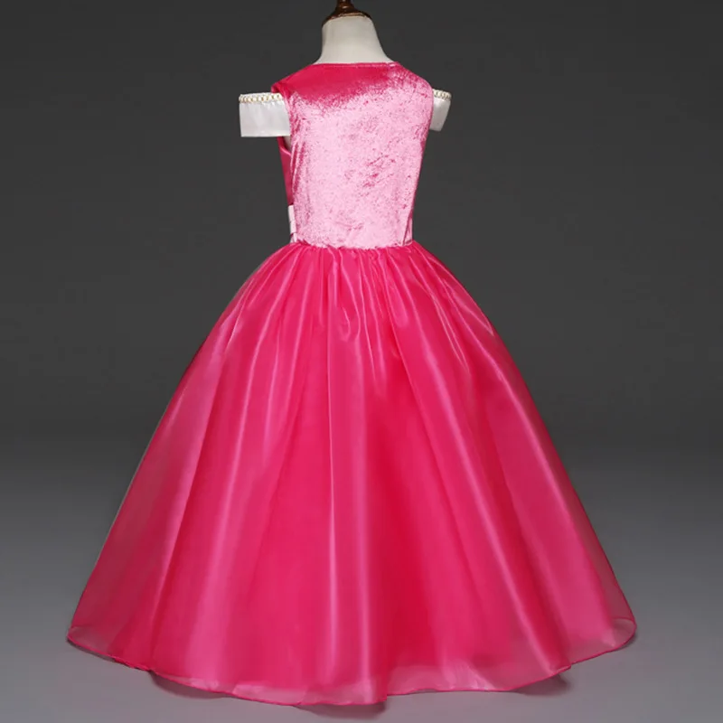 Платье Принцессы Диснея для девочек; Детские платья для девочек; рождественское платье; вечерние костюмы на год; дизайнерские Элегантные платья с бриллиантами
