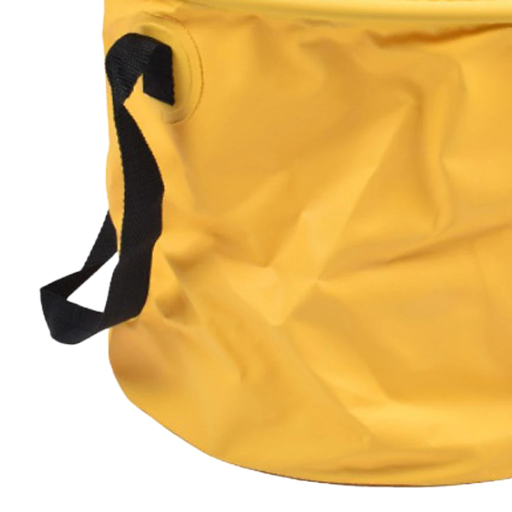 2pcs Portable Fishing Buckets Folding Live Fish Storage Bucket Multifunctional Water Basin for Outdoor Hiking Camping Hunting