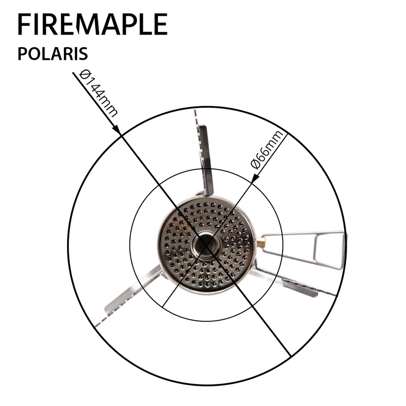 Fire Maple Polaris Pressure Regulator Gas Burner Stove Outdoor Ultralight Simmer Control Camping Backpacking  Windproof Stoves