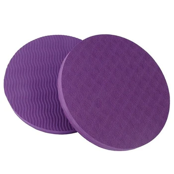 1Pair Anti slip Yoga Mat Cushion Portable Fitness Exercise Knee Pads Cusion For Knee Wrist