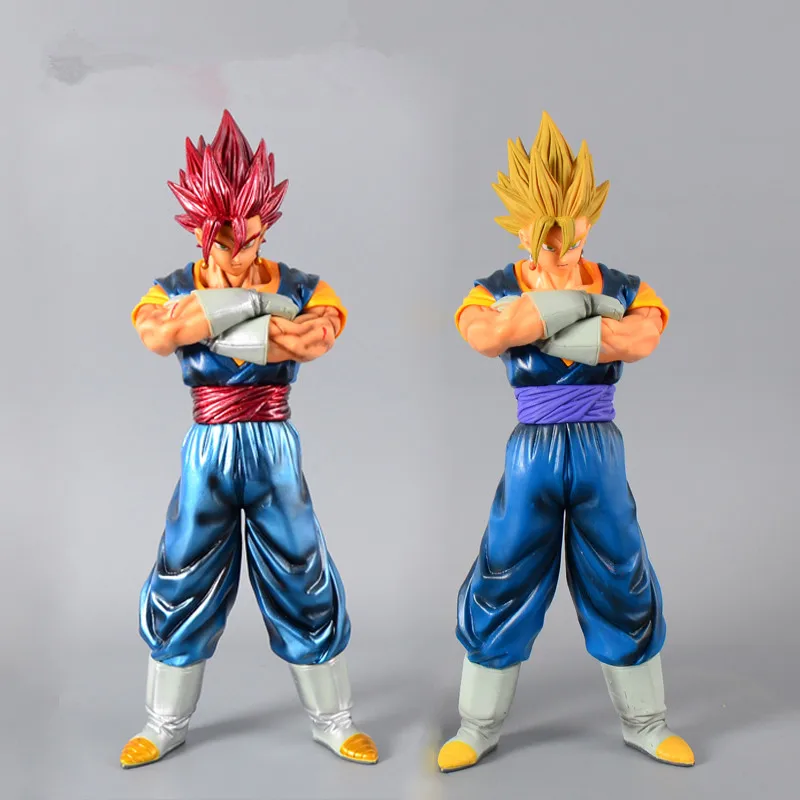 33 см аниме Dragon Ball Recoat цвет Вегета Циклон платформа GK статуя ПВХ фигурка Коллекционная модель игрушки M3381