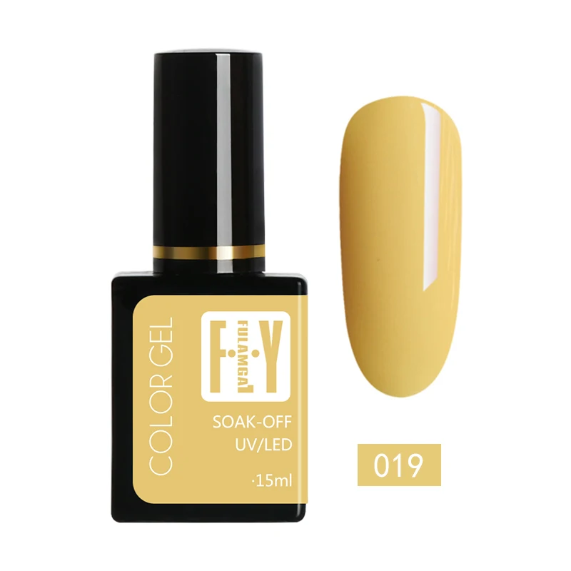 1 шт. набор гелевых лаков! полупостоянная гель uv Vernis светодиодный Гель-лак био-Гели Soak Off Nail Art Лаки Гибридный Гель-лак для ногтей гель лак для ногтей - Цвет: 019