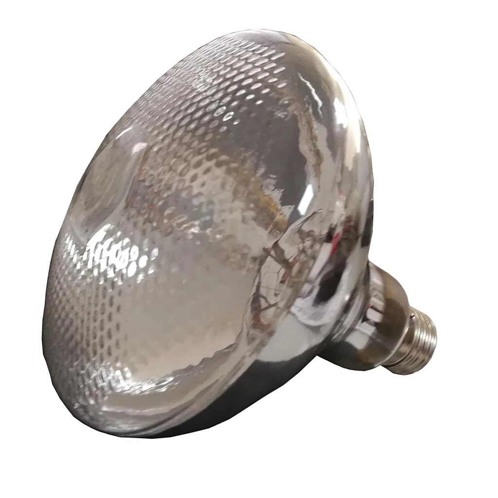 220V-240V 250W Infra-red Heat Bulb Lamp White PAR38 Piglet Livestock Brooder