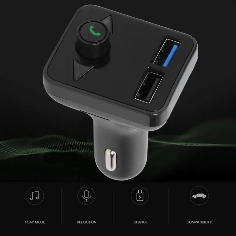 G-29 беспроводной Bluetooth fm-передатчик Портативный громкой Bluetooth автомобильный комплект MP3-плеер светодиодный дисплей двойной USB 5 В 2.1A автомобильное зарядное устройство