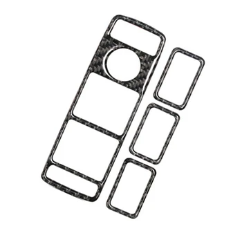 

for Mercedes-Benz GLA GLE GLK ML GL Old C E-Class Carbon Fiber Lifting Panel Button Decoration Sticker