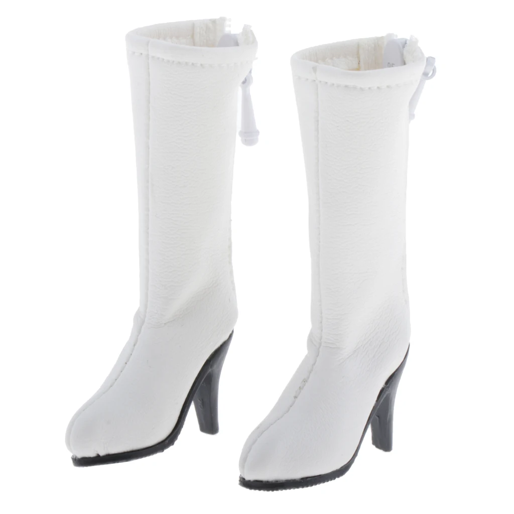 1 Pair Of Dolls Boot High Heels Shoes For 1/6 Blythe BJD Licca Momoko Azone Dolls Dress Up Accessories