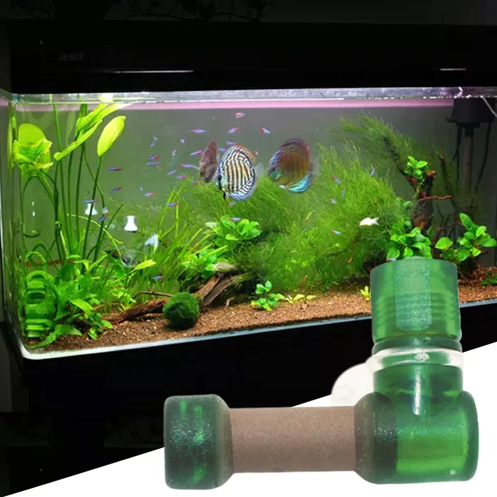 Aquarium Grass Plant Simple And Easy Super Co2 Atomizer Carbon Dioxide Bubble Diffuser Aquarium Green