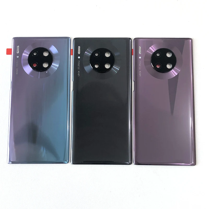 Для 6,5" huawei Коврики 30 Pro Axisinternational Стекло задняя Батарея крышка чехол Корпус+ Камера рамка+ Стекло объектив+ 3 М Стикеры