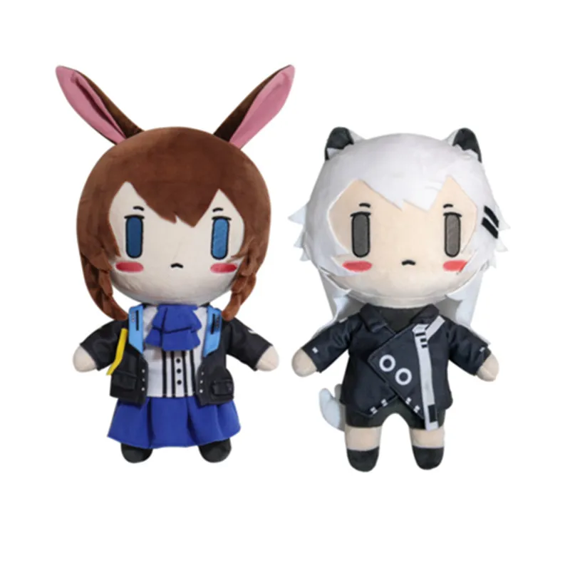 

Anime Arknights Amiya and Lappland plush toy stuffed toys doll doll A birthday present for a child