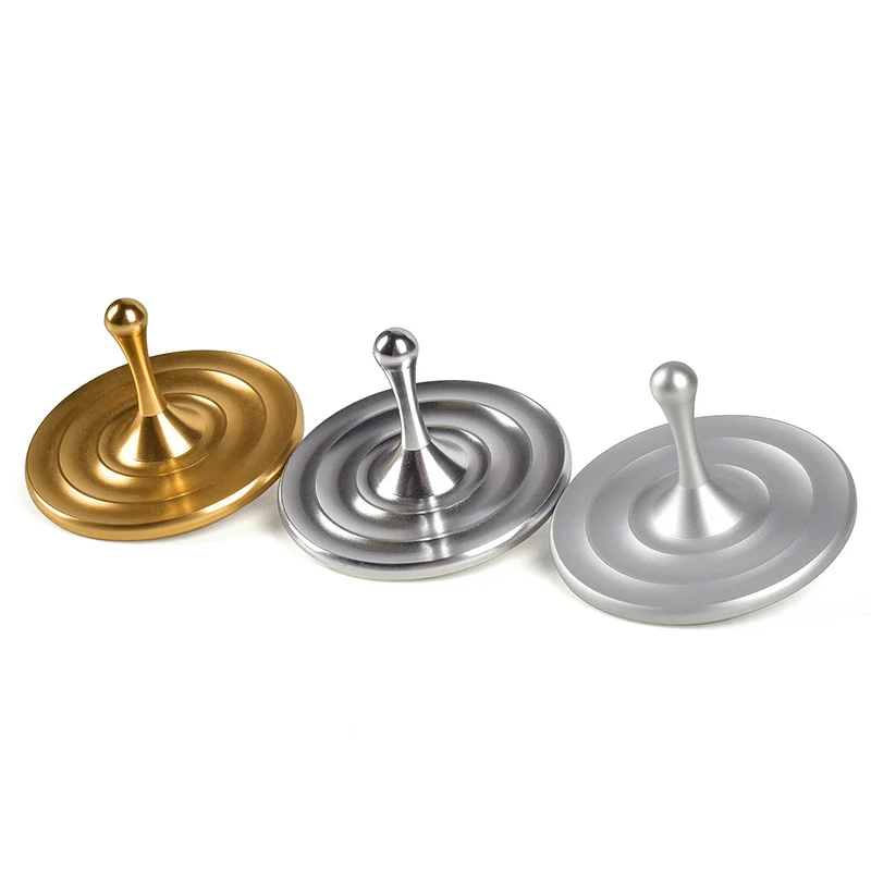 Stainless Steel Desktop Spinner Spinning Water Drop Tops Gift Adults Fingertip Toy Kids Anti Stress Desk Toys for Childrend | Игрушки и