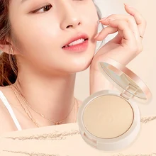 Легкий двухслойный прессованный чехол с масляным контролем, сухой влажный Двойной консилер для макияжа, модный и удобный