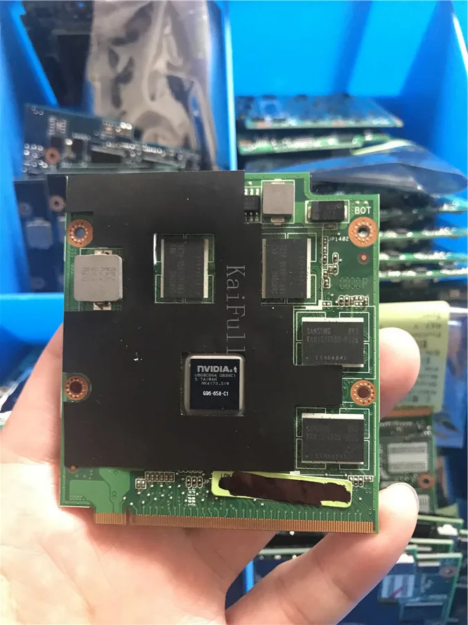 

Original 9650M GT 9650MGT G96-650-C1 1024MB MXM-II vga card for ASUS X83V N80V M50V M70V X57V F8V A8S F8S N80V Laptop