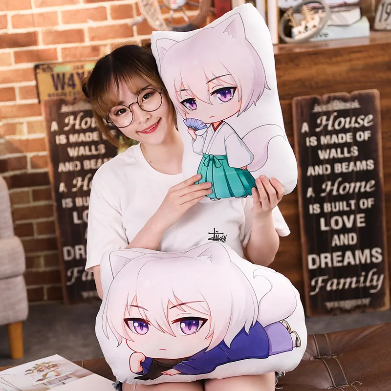 30Cm Kamisama Love Tomoe Anime Plush Toy Pillow Double-Sided Printed Soft Cushions Home Decor Child Gifts
