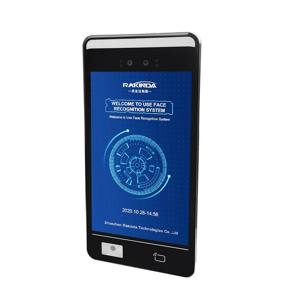 Automatic Non-touch AI Face Recognition Terminal with QR Reader ,Card Reader Used for Supermarket/Office/Schools - Famidy.com