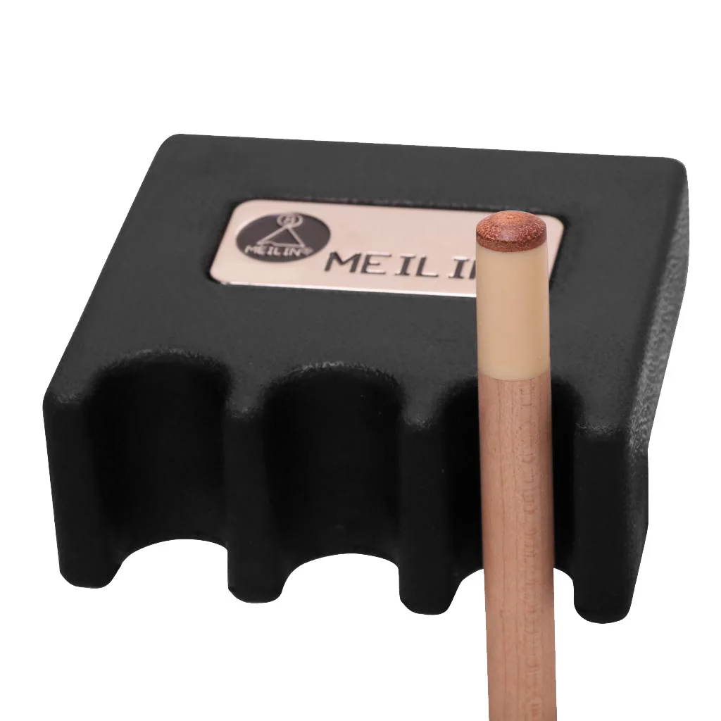 Durable Billiards Pool Cue Stick Holder Rest Can Hold 2 to 5 Cues According to Different Sizes