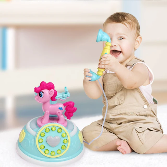Retro Children's Phone Toy Phone Early Education Story Machine Baby Phone Emulated Telephone Musical Toys For Children Gift 5