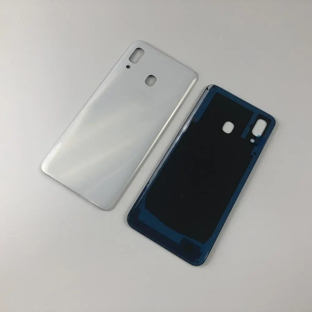 Чехол на заднюю панель для samsung Galaxy A30 A305 A305F SM-A305F A30DS чехол на заднюю дверь с клеем+ логотип