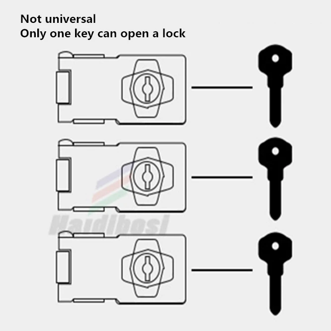 Zinc alloy Plating Self Locking Security Hasp Staple with not universal 2 Keys Lock Shed Cupboard Padlock Door locks