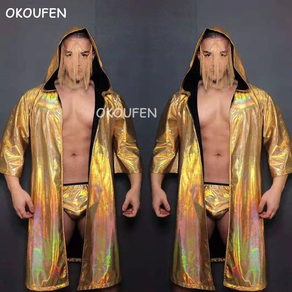 

Bar nightclub men's and women's clothing sexy night ds golden technology future Egyptian style themed costume