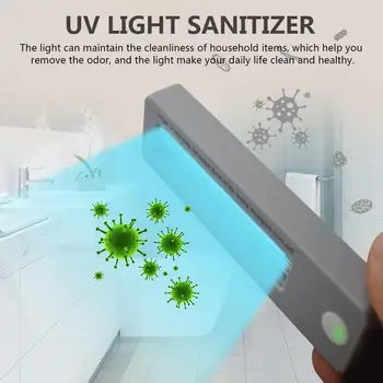 

Portable UVC Sterilization Stick Disinfection Rod Personal Care Traveling Sterilizer UV Sanitizer Light Cold Cathode UV Lamp