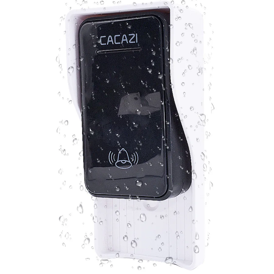 CACAZI Waterproof cover FOR Wireless Doorbell smart Door Bell ring chime button Transmitter Launchers 11