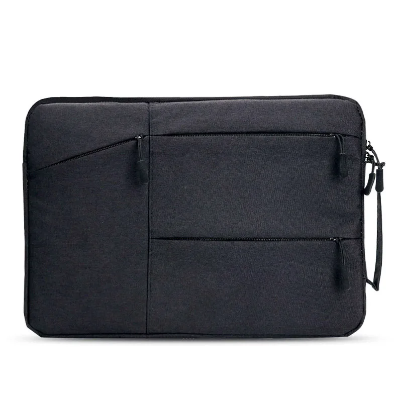 Black Color Сумка для ноутбука Macbook Air Pro retina 13 13,3 14 15 15,6 дюймов чехол для ноутбука чехол для планшета Xiaomi Air hp Dell - Цвет: Black Color