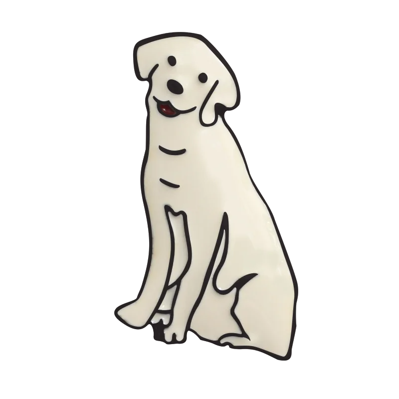style 1 Пёс из мультфильма коллекция на булавке брошь корги бульдог Pet значки куртки свитер брошь с животными значок эмаль на булавке на Для женщин ювелирные изделия Лидер продаж - Окраска металла: style 1