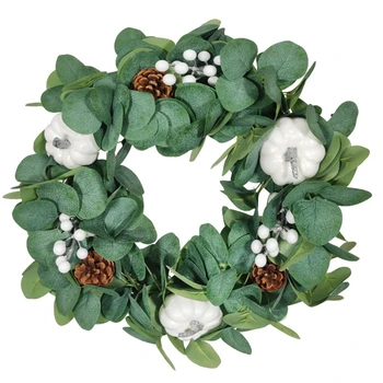 

Wedding Wreath Flower Christmas Garland Home door Decoration 67JB