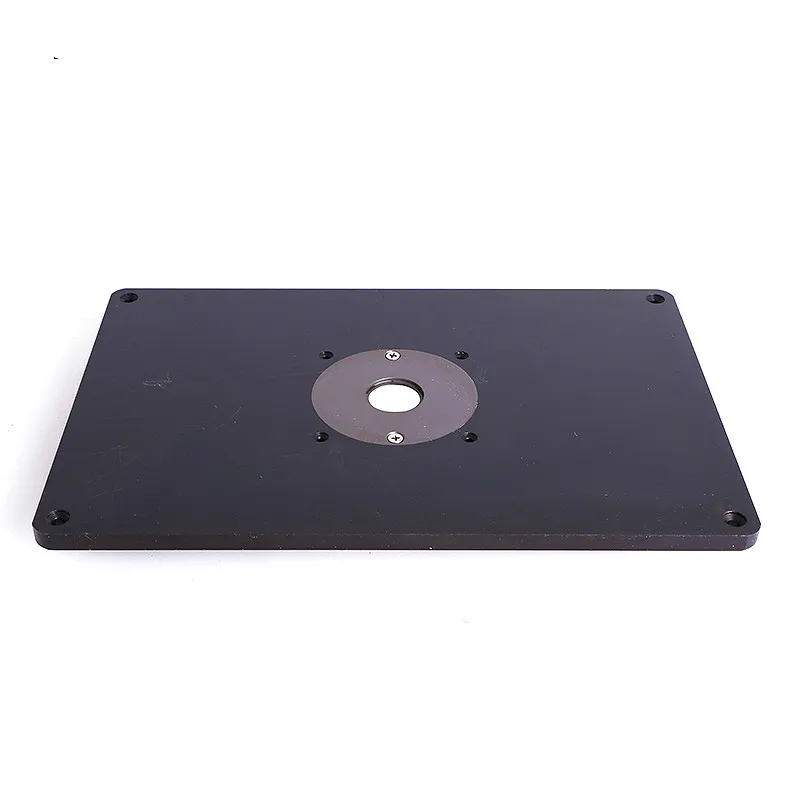 

Stainless Steel Router Table Insert Plate 250*380*11.6mm For Woodworking Benches Engrving Machine