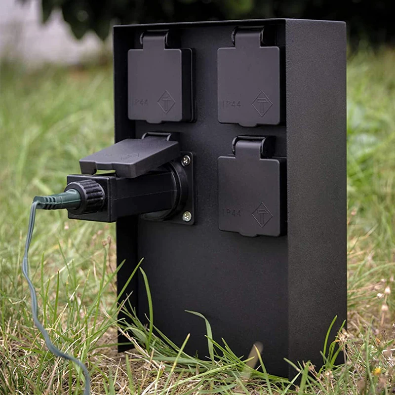 OutdoorSocketPowerSocket3680W16A4PcsEUFRSocketWaterprooffor