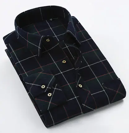 BL883 Большие размеры 5XL 6XL 7XL 8XL 9xl 10xl мужские рубашки флисовые клетчатые хлопковые мужские рубашки с длинными рукавами Формальные Большие размеры Повседневная мода - Цвет: BL883