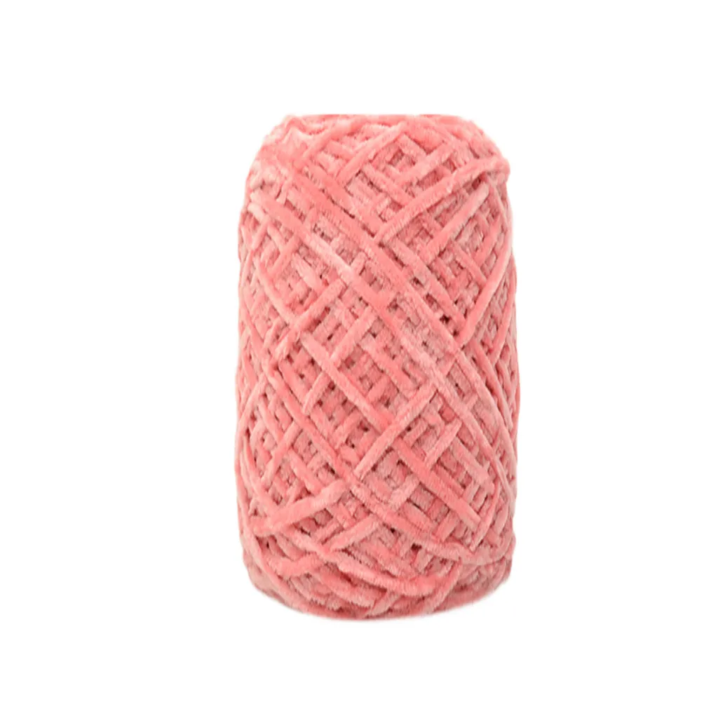 100 г Золотой бархатный шарф из пряжи, вязаная шерстяная пряжа, Толстая теплая шапка для дома, сделай сам, вязаный свитер, шарф, шапка, аксессуары