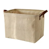 Cotton Rope Storage Basket, Grass Weaving, Magazine Storage Box, Dirty Clothes Basket, Flower Pot, Sorting 5