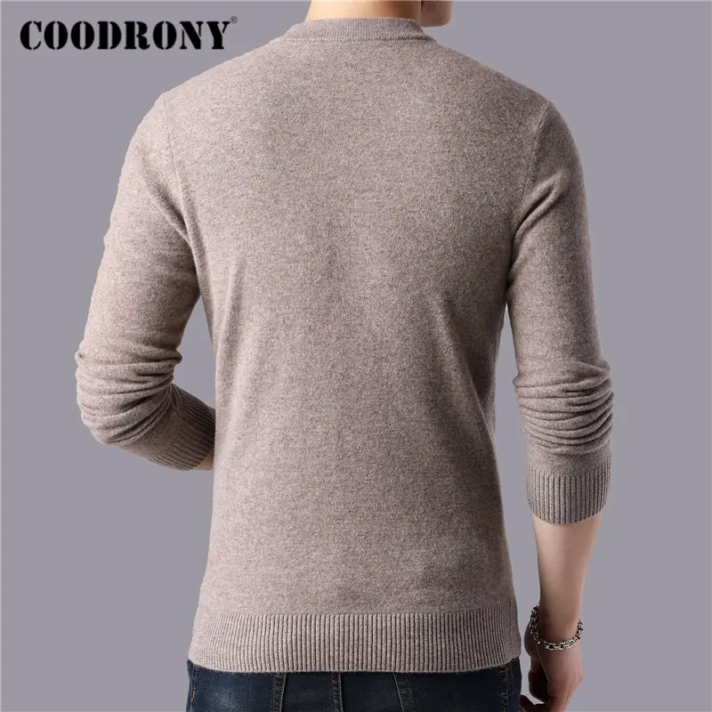 COODRONY Brand 100% Merino Wool Sweater Men Casual O-Neck Pull Homme Winter Thick Warm Soft Cashmere Sweaters Pullover Men 93051 COODRONY Brand 100% Merino Wool Sweater Men Casual O-Neck Pull Homme Winter Thick Warm Soft Cashmere Sweaters Pullover Men 93051