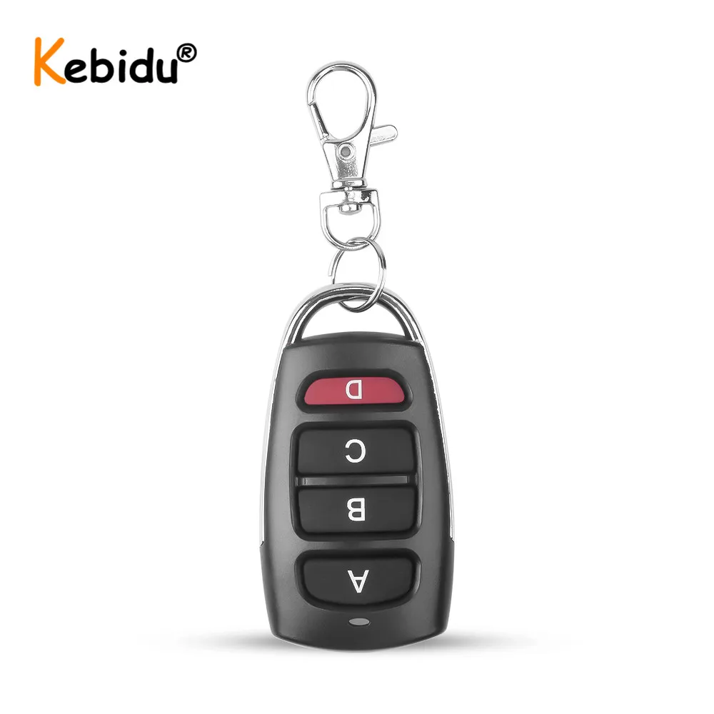 Kebidu 433Mhz Telecomando Universale Auto Auto Clonazione Porta per la  Porta Del Garage Duplicator Portatile Chiave