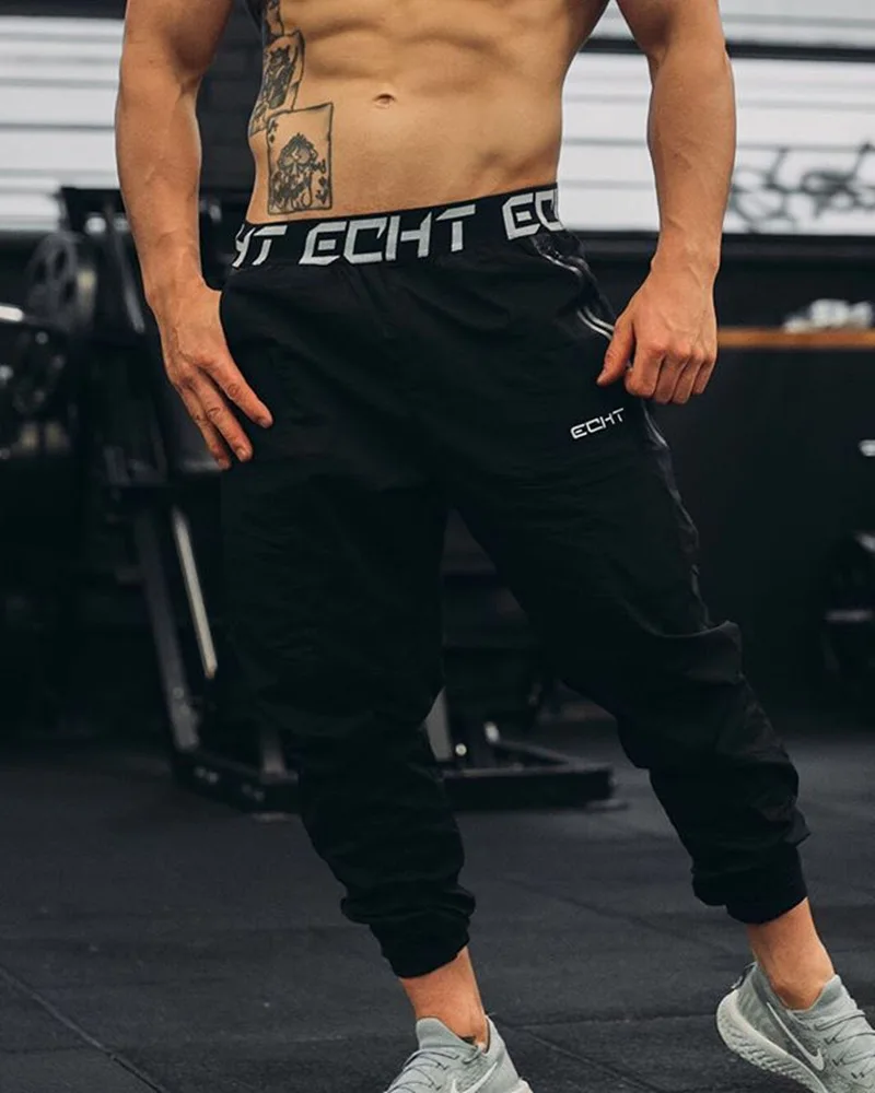 2019 Autumn Men Sweatpants Elastic Waist Pants Mens Joggers Pants Men Casual Clothing Winter Pants Sportswear 1