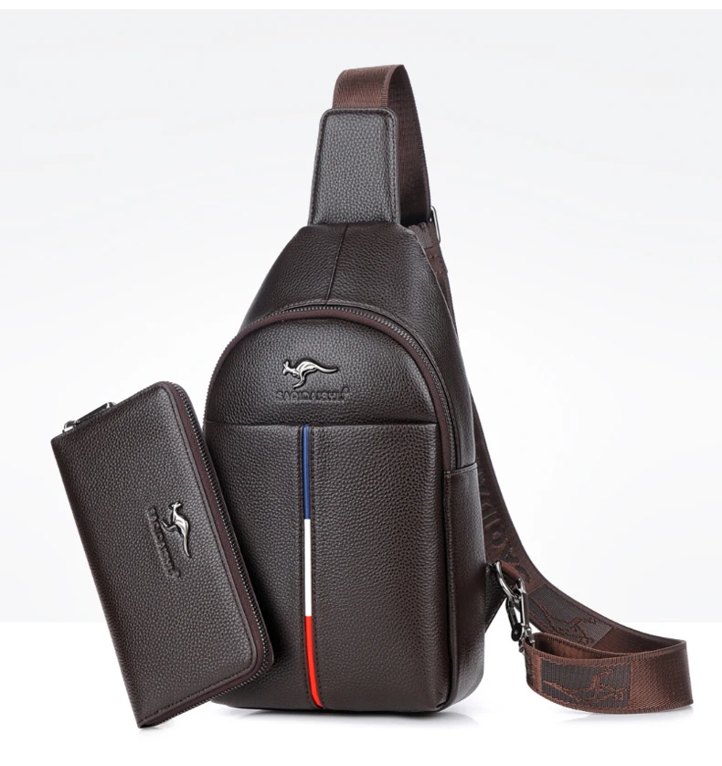 Famous Brand Fashion Man Sling Bag Men 