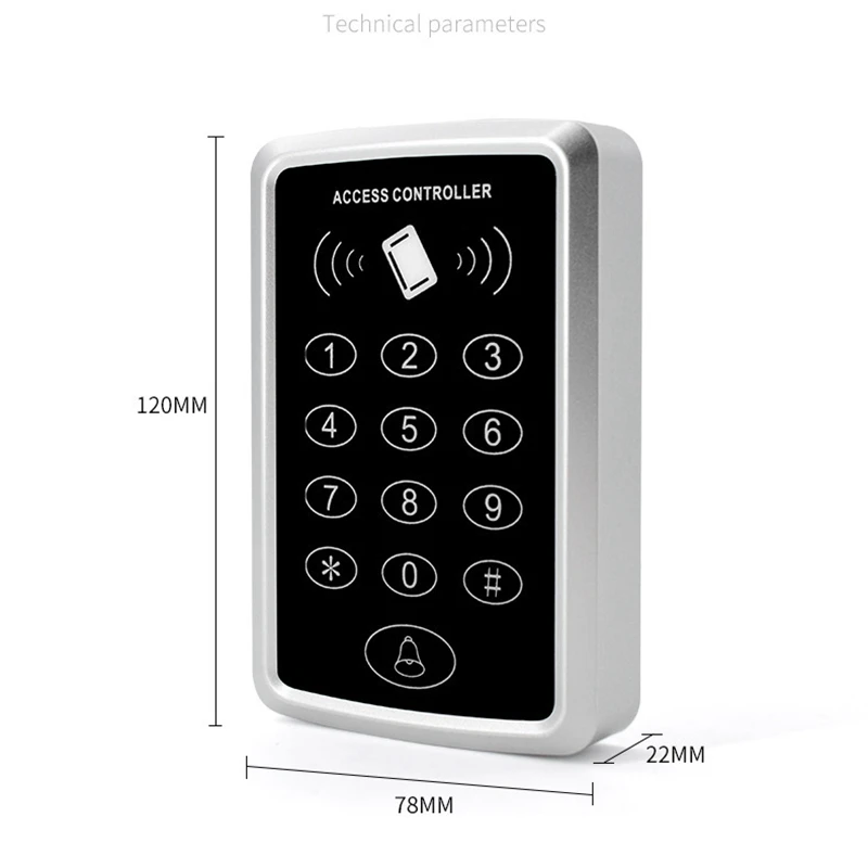 RFID Клавиатура система контроля доступа Водонепроницаемый Чехол Открытый 10 шт