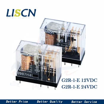 

2PCS OMRON RELAY G2R-1-E-12VDC G2R-1-E-24VDC G2R-1-E 12V 24V 16A 8pin Brand new and original relay