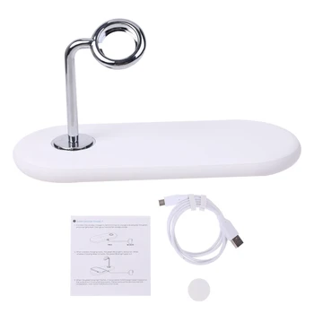 

10W Wireless Charger 3-in-1 5 Coils Wireless Charging Pad for Phone Smart Watch