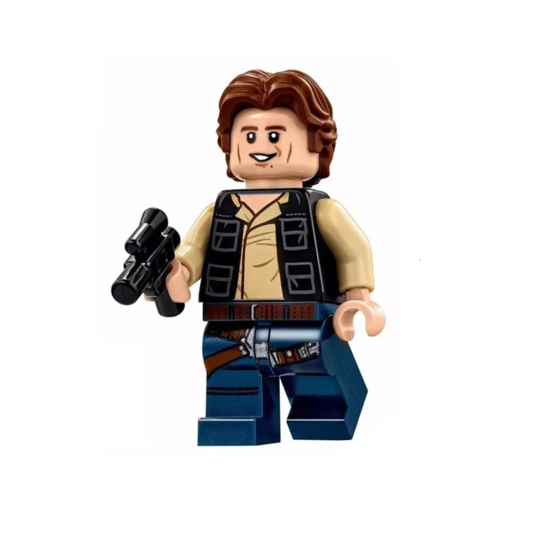 Фигурки из Звездных Войн Leia Han Solo Yoda Luke Sith Lord Darth Vader Maul Revan Dooku Sidious, строительные блоки, кирпичи, игрушки