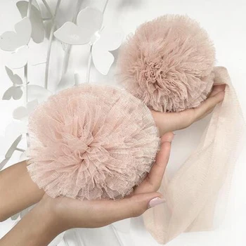 

Big Netting Pompoms Canopy Decoration Nursery Kids Room Canopy Decoration Tent Decor Baby Girl Net Canopy Accessories Hanging