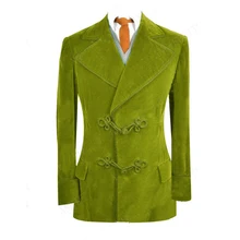 Портной бархатный мужской костюм курительная Куртка приталенный смокинг жениха на заказ Выпускные свадебные Костюмы Блейзер Terno Masuclino