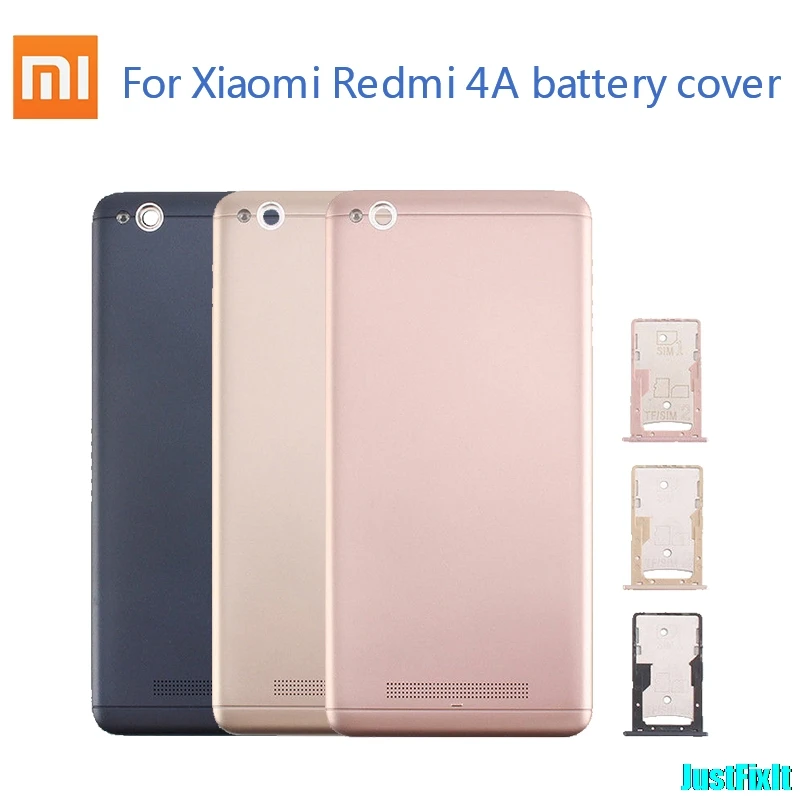 Оригинальный чехол для Xiaomi Redmi 4A крышка батареи задняя дверь корпуса Задняя