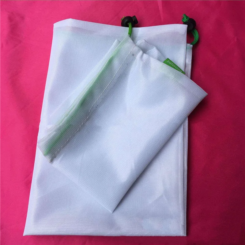 5 Pcs/Set Food Grade Safety and Environmental Protection Reusable Bags Black Rope Mesh Storage Vegetable & Fruit & Grocery Bags 5 Pcs/Set Food Grade Safety and Environmental Protection Reusable Bags Black Rope Mesh Storage Vegetable & Fruit & Grocery Bags