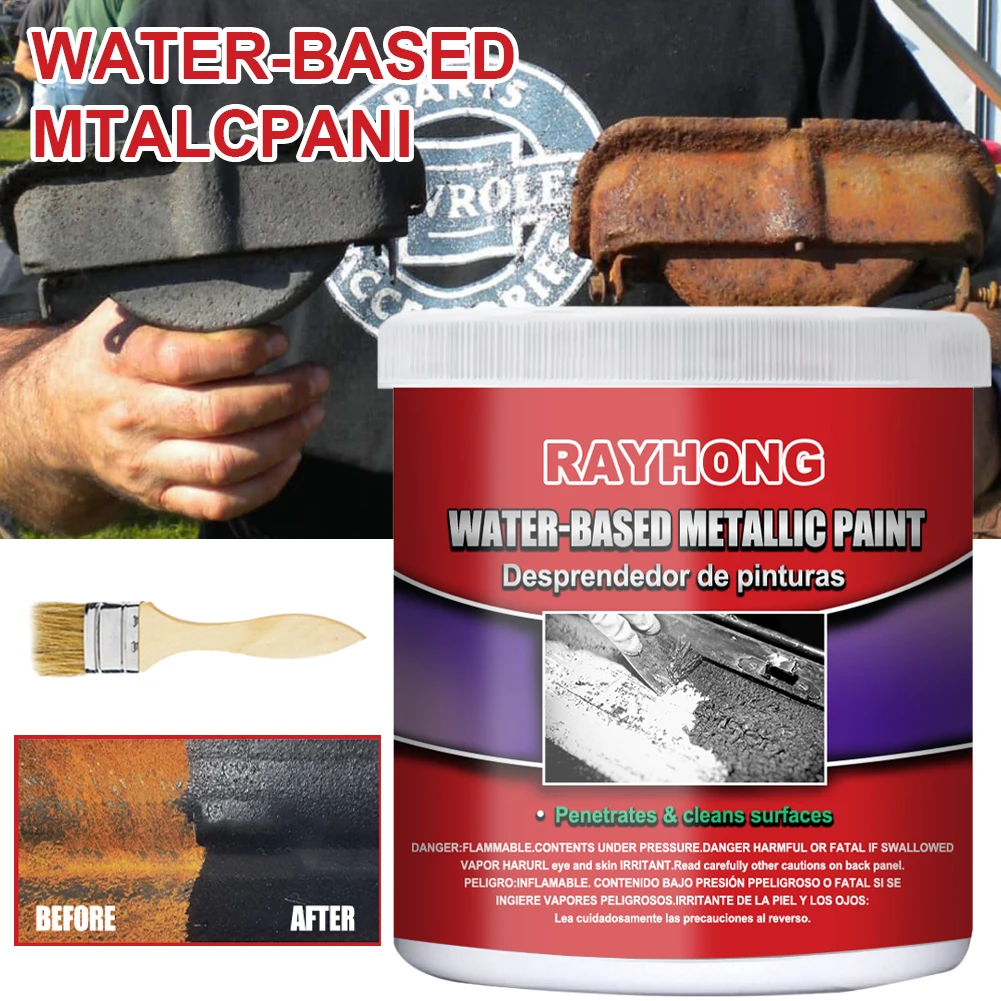 

100ml Car Anti-Rust Paste Water Chassis Rust Converter Metal Surface Repair Rust Remover For Car Metal Renovation Accessories