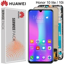  For 6.21 Inch Huawei Honor 10 Lite LCD Display Touch Screen + Frame Digitizer Assembly For Honor 10i HRY-LX1 HRY-LX2 HRY-LX1T 