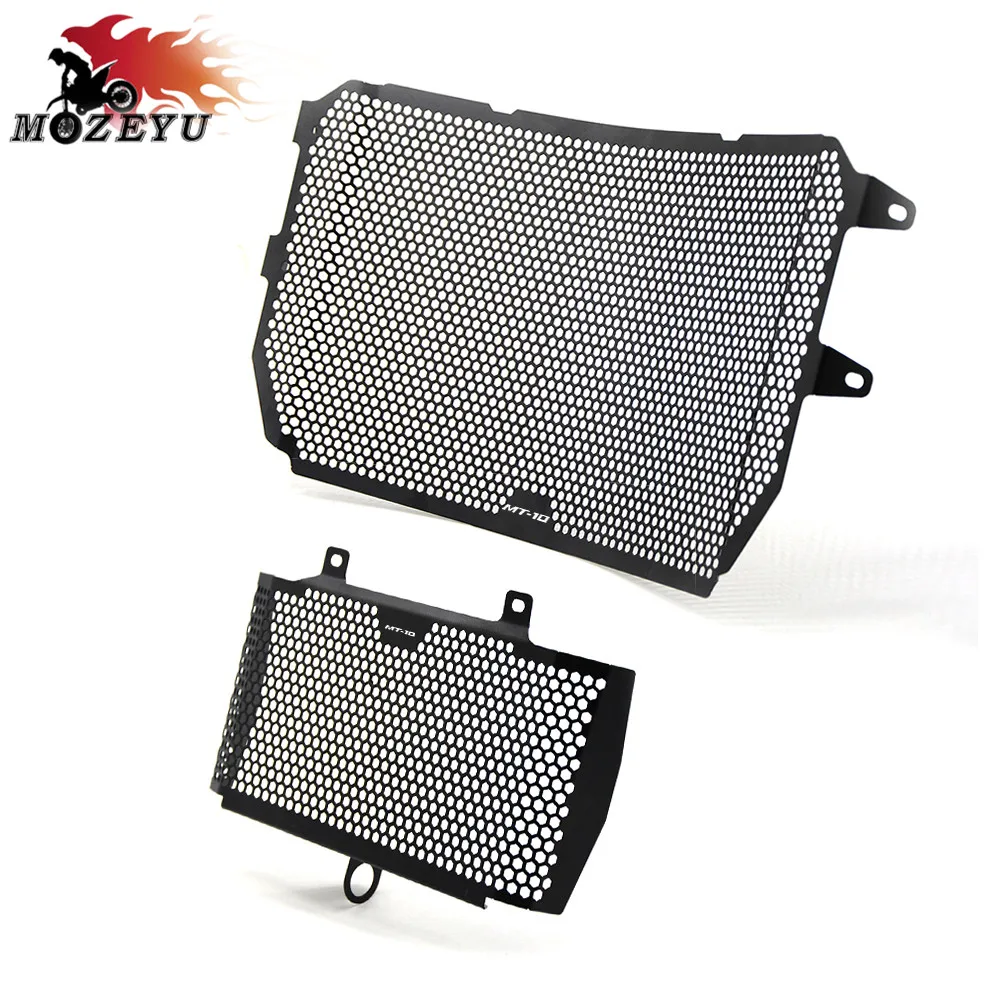 

Motorcycle Accessories Radiator Guard Kit Protector Grille Grill Cover for YAMAHA MT-10 FZ-10 FZ10 2016-2017 MT-10 SP 2016-2019